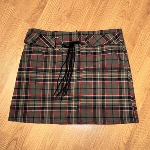 Tracy Evans Limited Plaid Mini Skirt Size Juniors 13.